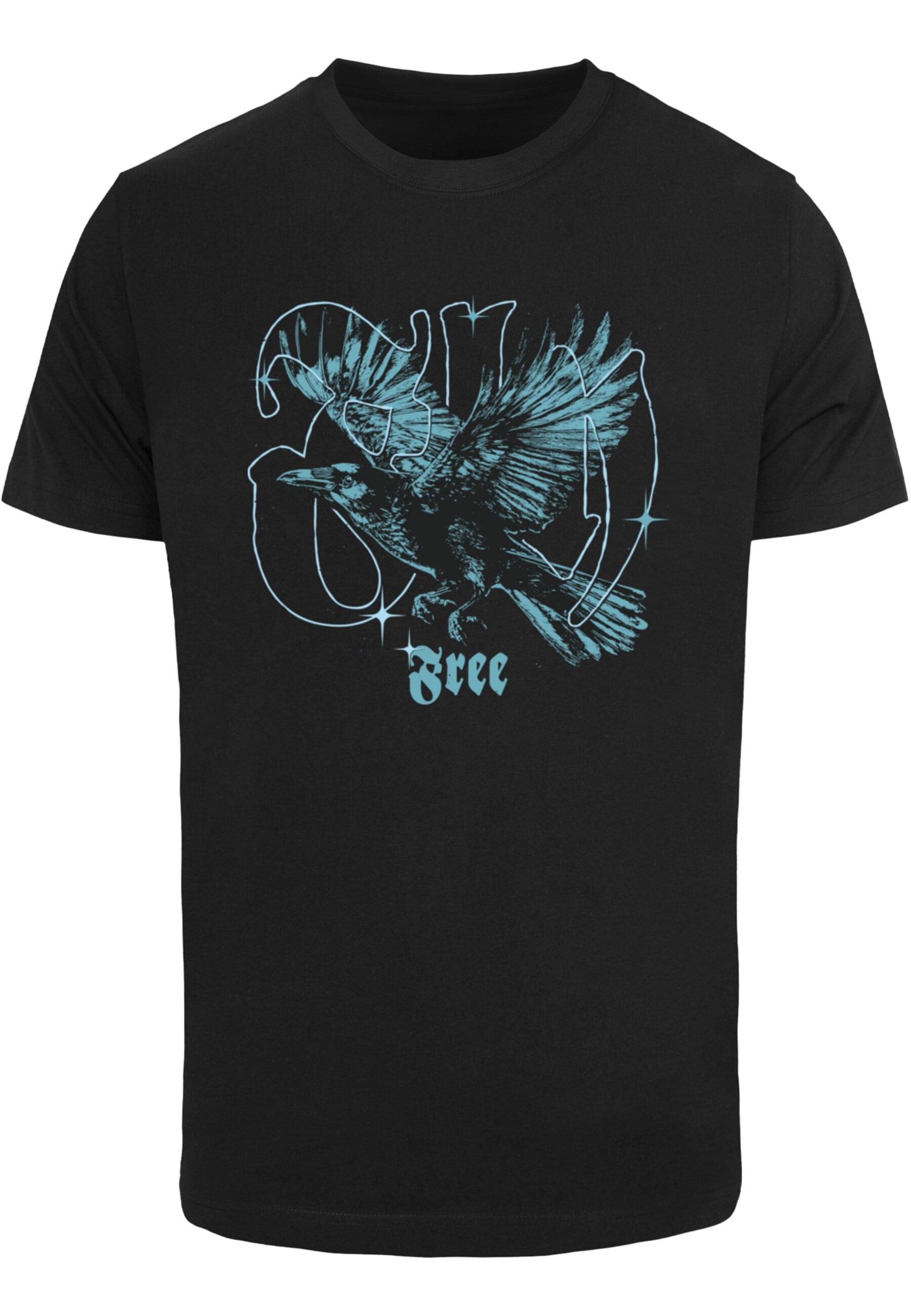 Maglietta 'Flying Free' di Mister Tee in nero: frontale