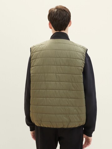 TOM TAILOR DENIM Vest in Green