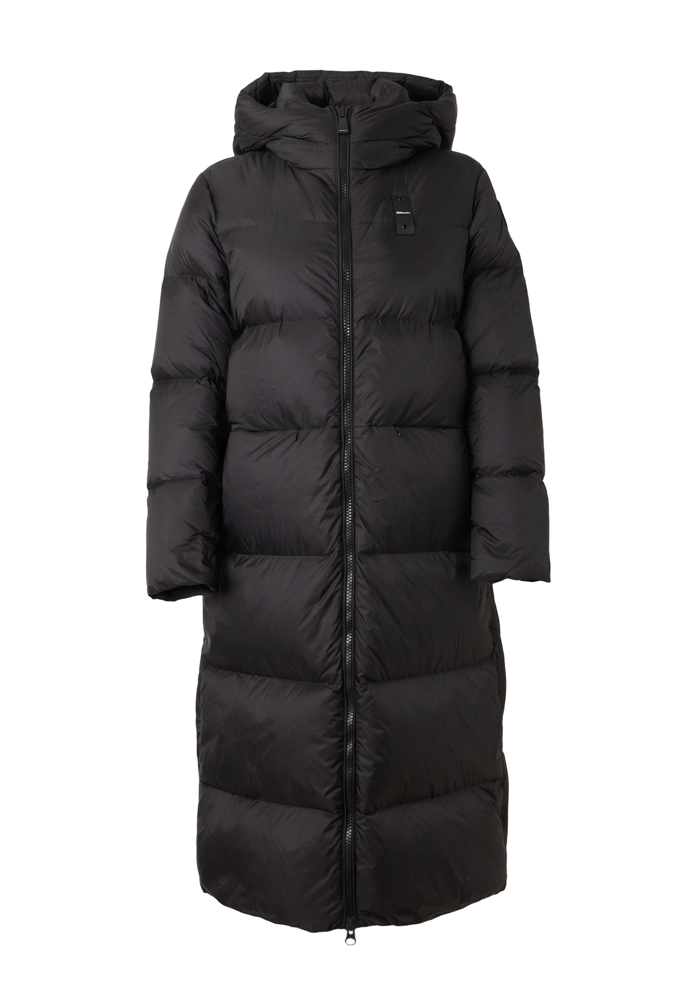 Blauer.USA Mantel in Schwarz: Vorderseite