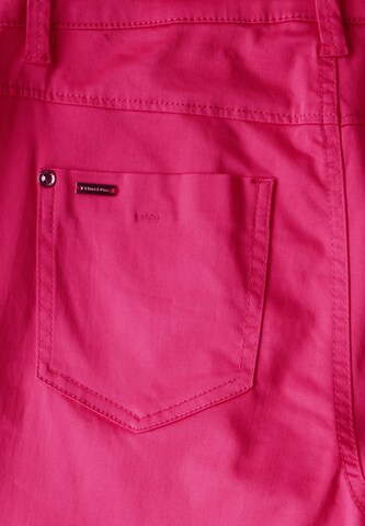 STREET ONE Slimfit Hose in Pink