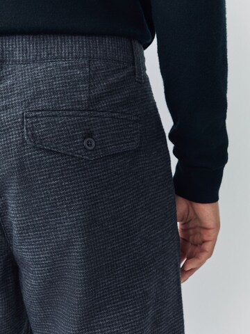 Next Обычный Брюки со складками в Синий