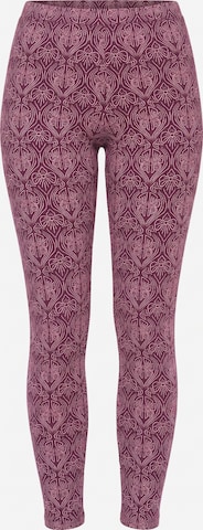 Ulla Popken Skinny Leggings in Rot: Vorderseite