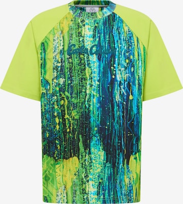 Carlo Colucci T-Shirt 'Fantini' in Grün: Vorderseite