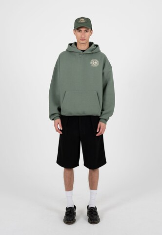 Prohibited - Sudadera 'Horse Racer' en verde