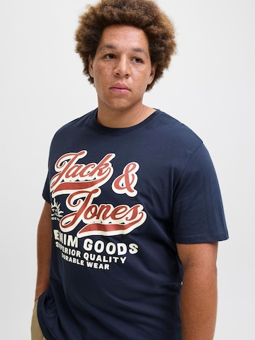 JACK & JONES Shirt in Blue