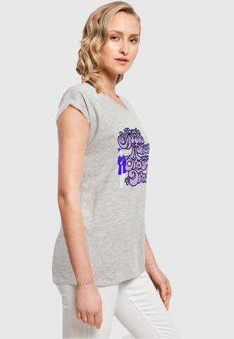 ABSOLUTE CULT T-Shirt 'Willy Wonka - Dreamers' in Grau