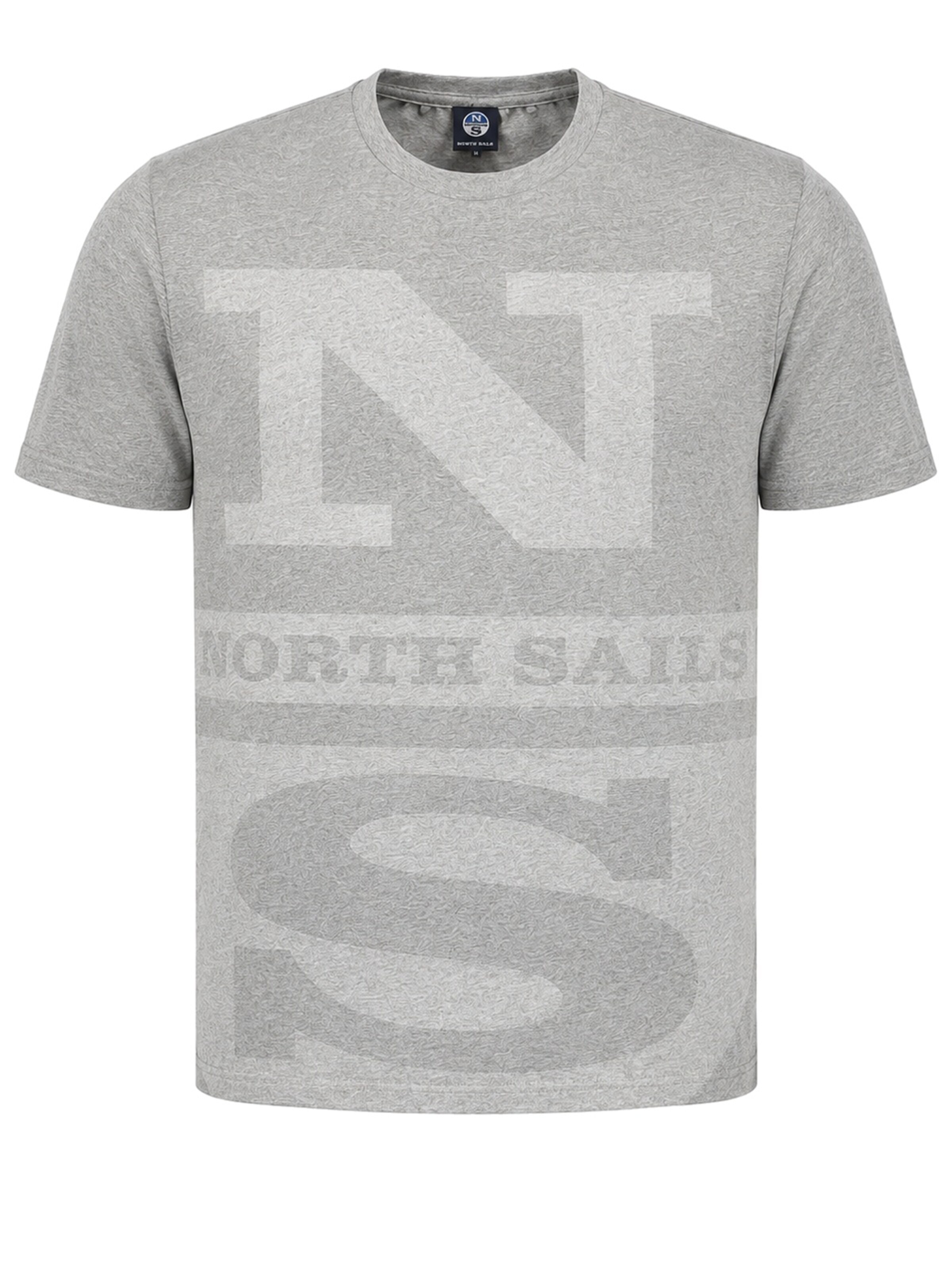 pelēks North Sails T-Krekls: no priekšpuses