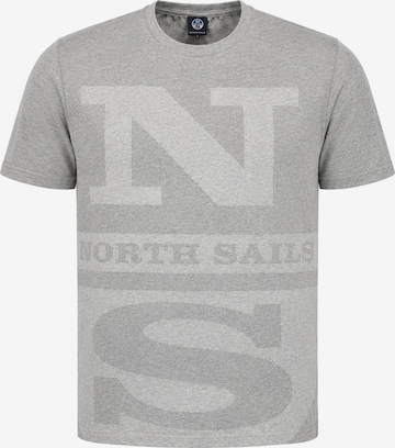 pelēks North Sails T-Krekls: no priekšpuses