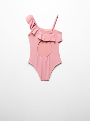 MANGO KIDSJednodijelni kupaći kostim - roza boja