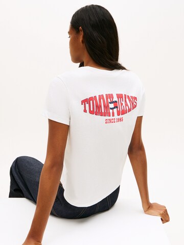 Tommy Jeans Тениска в бяло