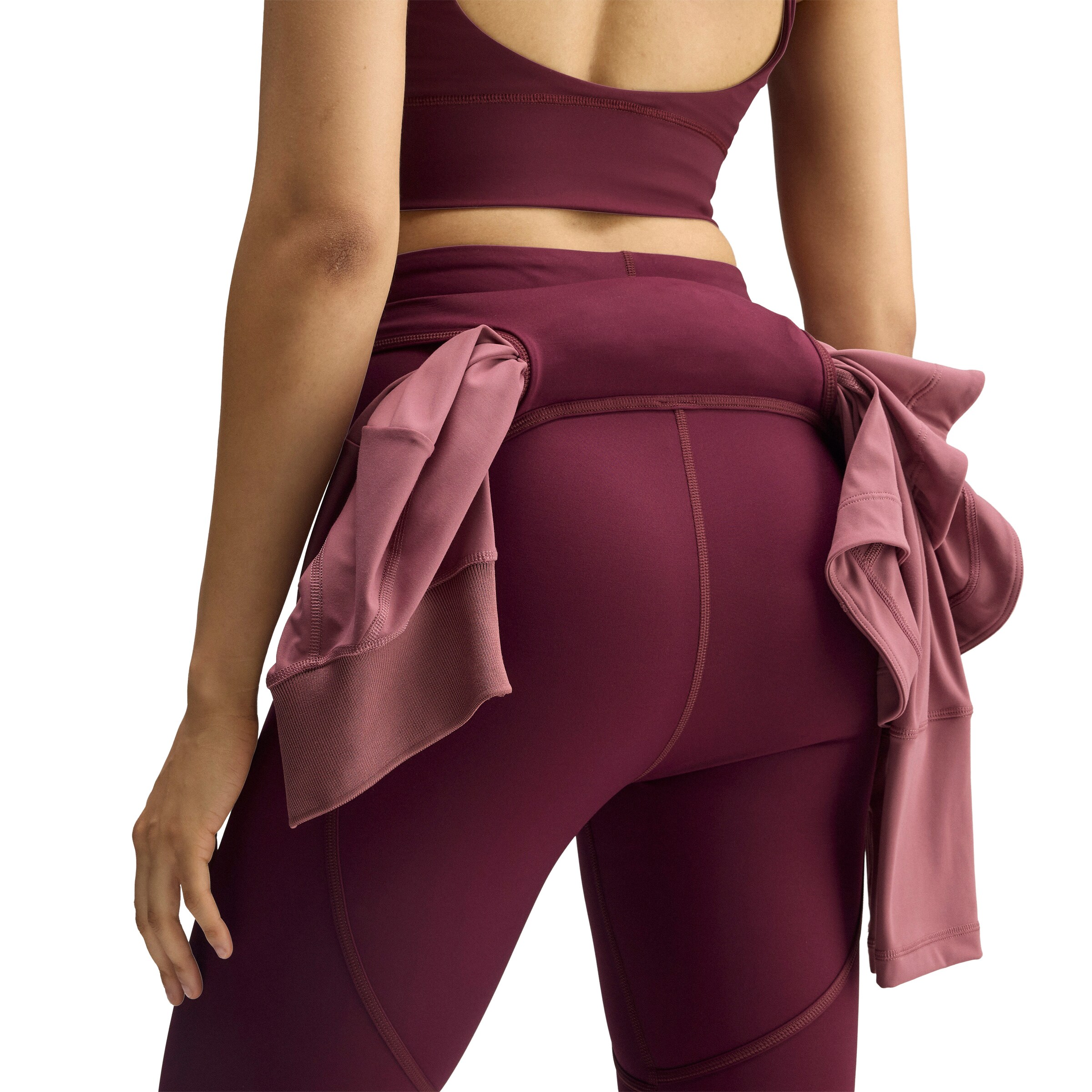 Skinny Pantaloni sportivi di ADIDAS BY STELLA MCCARTNEY in rosso