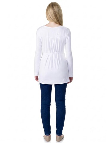 BELLYBUTTON Shirt 'MARTA - Bluse langärmlig'‌‌‌‌‌ in Weiß