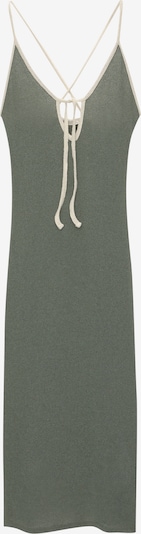 Pull&Bear Úpletové šaty - béžová / jedle, Produkt