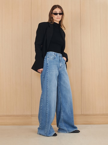 RÆRE by Lorena Rae Wide Leg Jeans 'Jo Tall' in Blau