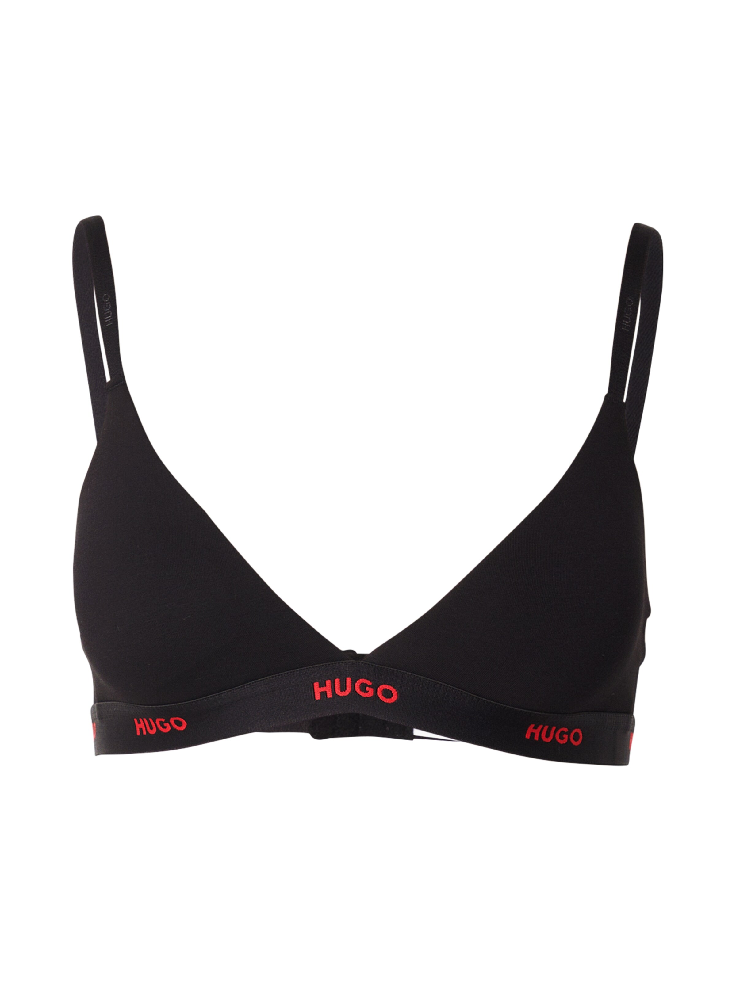 Reggiseno di HUGO in nero: frontale