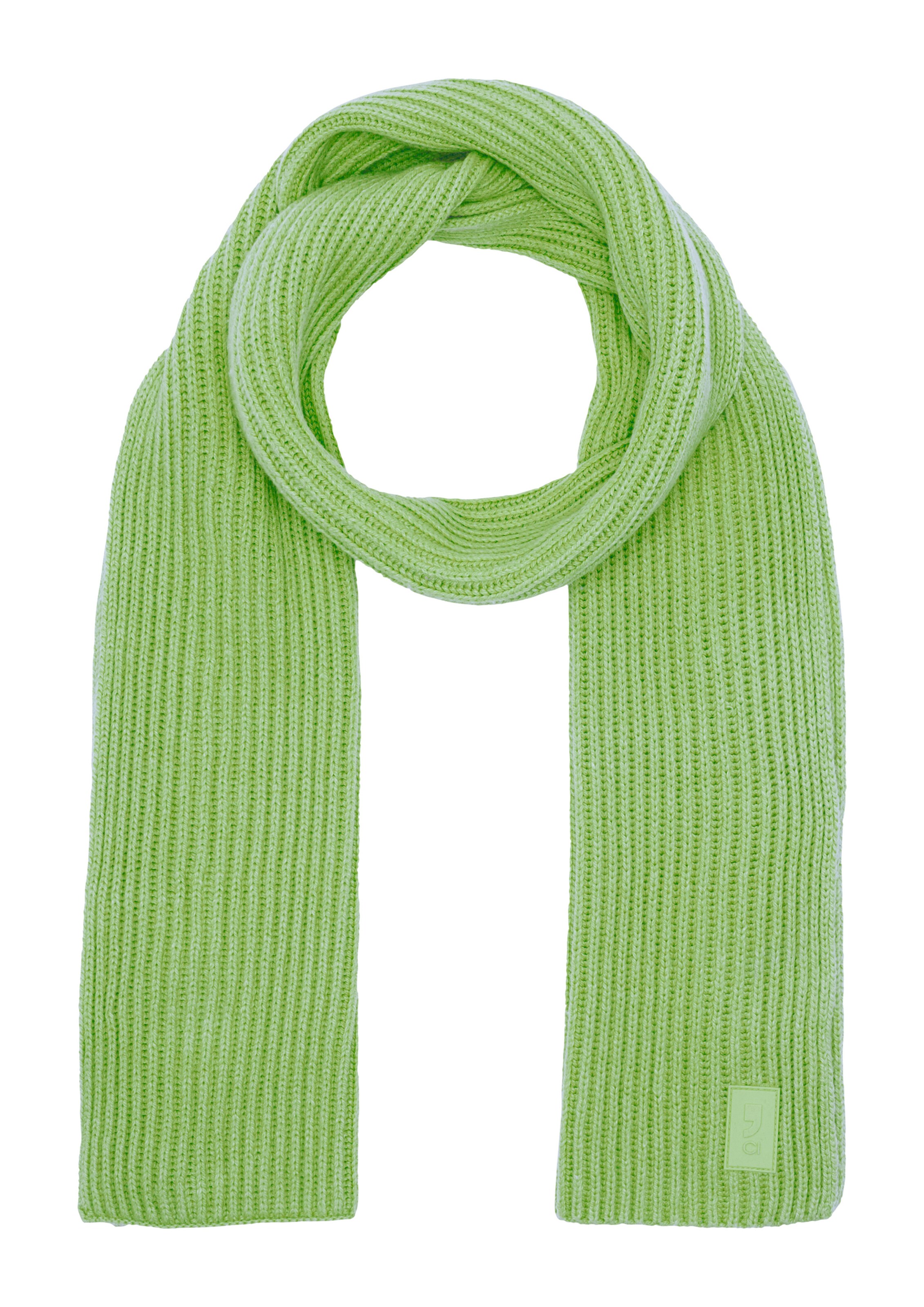 comma casual identity Sjaal in Groen: voorkant