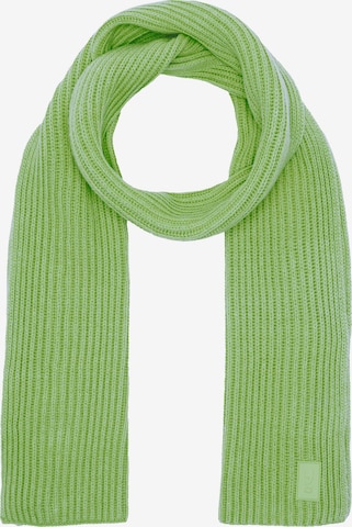 comma casual identity Sjaal in Groen: voorkant