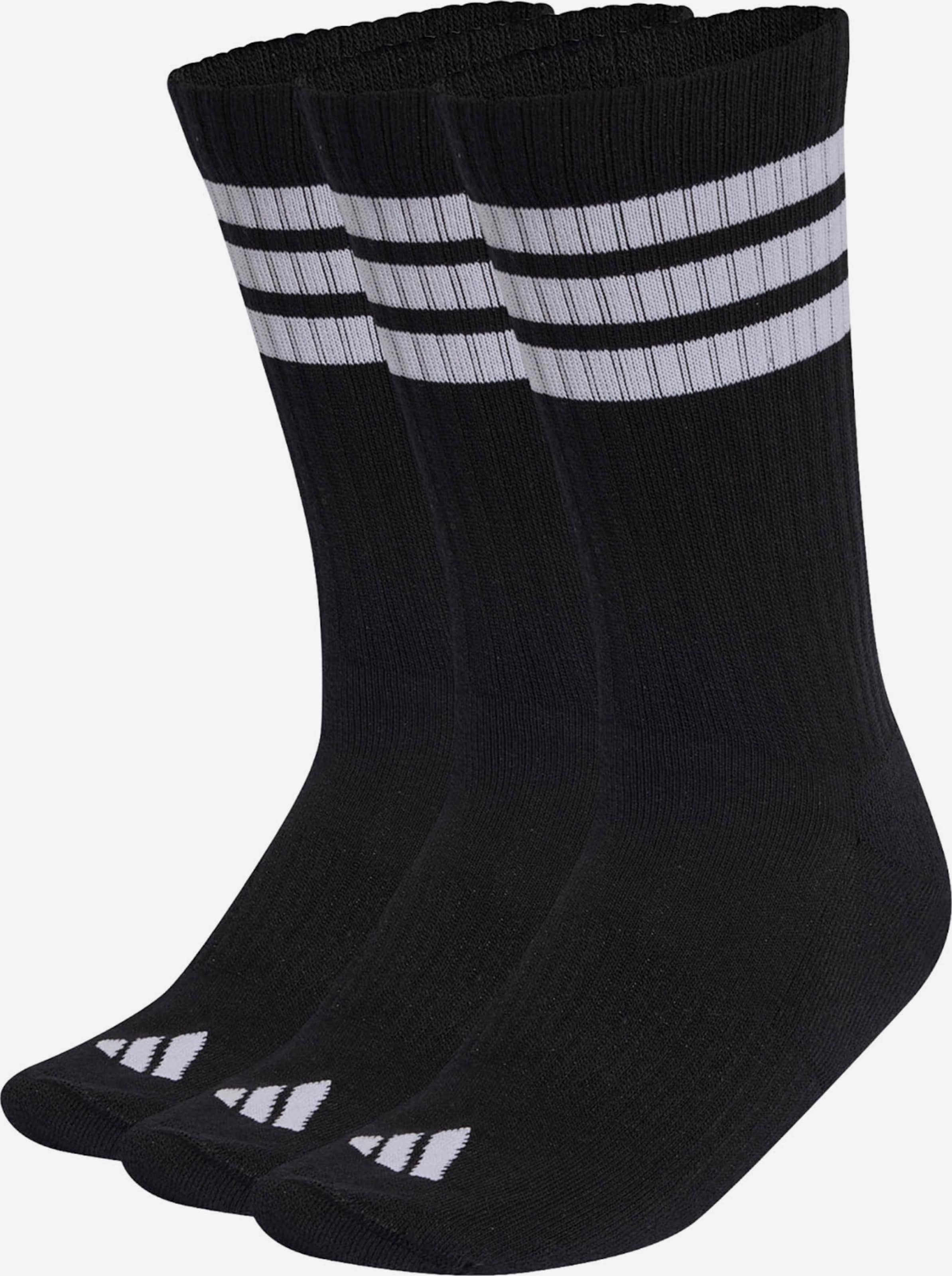 ADIDAS PERFORMANCE Șosete sport '3-Stripes Cushioned Crew Socks 3 Pair'
