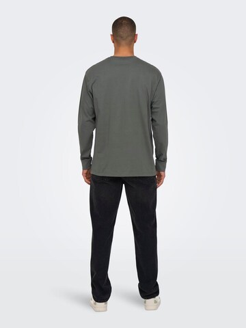 Only & Sons Футболка 'ONSFRED' в Серый