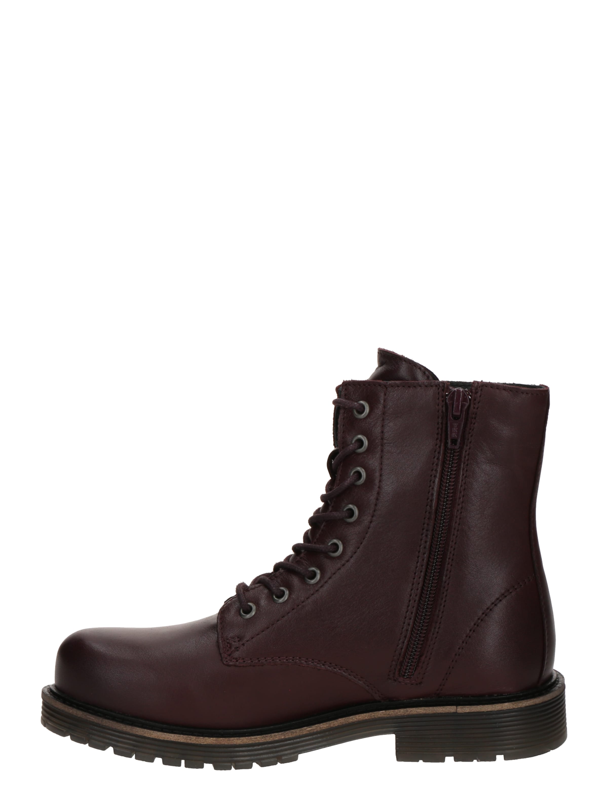 Bottines à lacets 'SUN' Apple of Eden en rouge