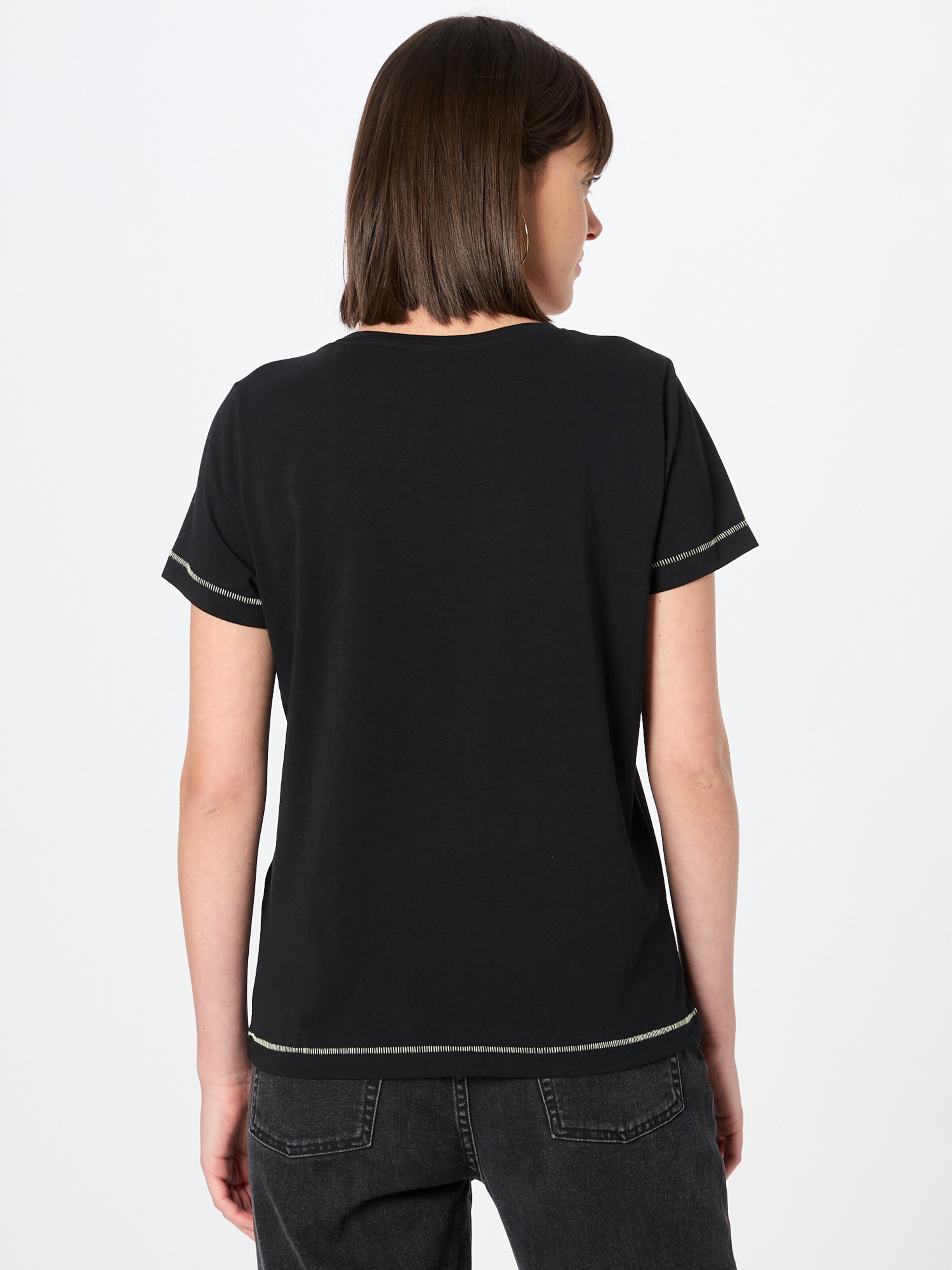 Frauen Shirts & Tops TAIFUN T-Shirt in Schwarz - EC92480