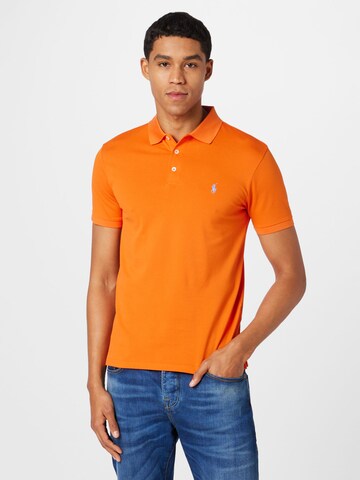 Polo Ralph Lauren Slim fit Shirt in Oranje: voorkant