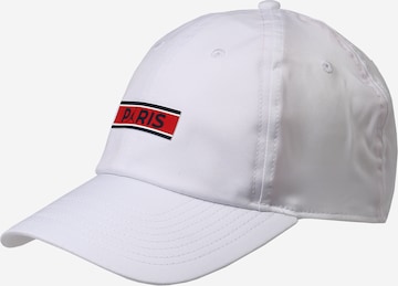 Jordan Cap 'Paris Saint-Germain' in White: front