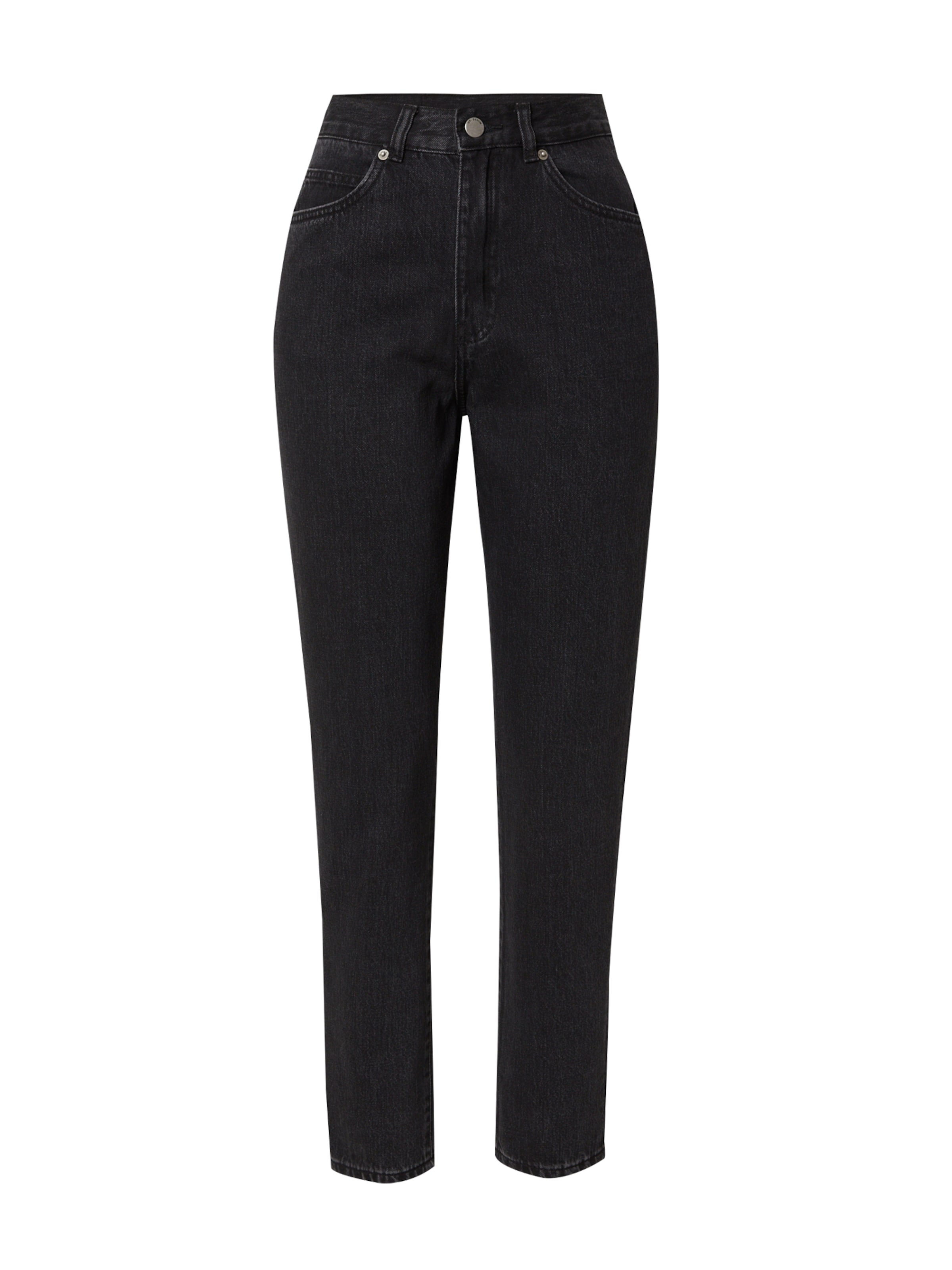 Dr. Denim Štandardný strih Džínsy 'Nora' - Čierna: predná strana