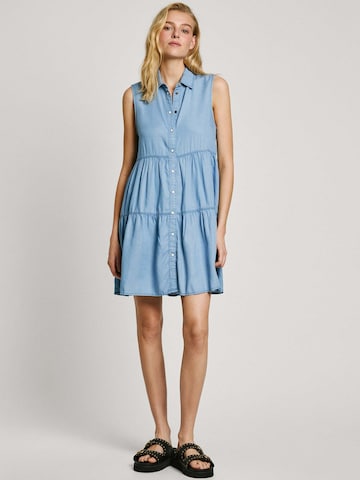 Pepe Jeans Shirt dress ' ARYA ' in Blue