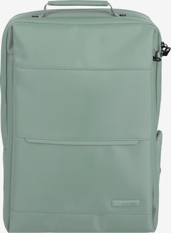 TRAVELITE Backpack 'Workfloow' in Green: front