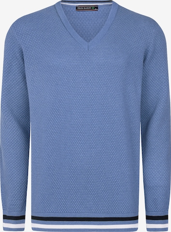 Pull-over Felix Hardy en bleu : devant