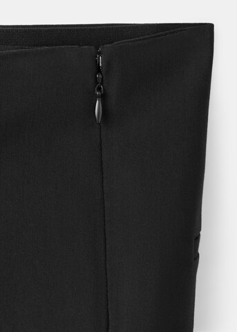 MANGO Bootcut Nadrág 'ROMI' - fekete