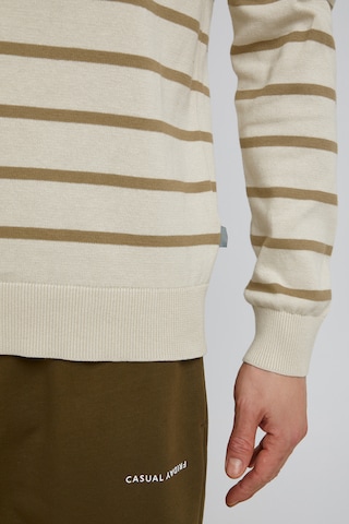 !Solid Strickpullover 'SDBrice' in Beige