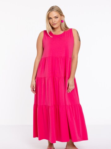 YOEK Kleid in Pink: Vorderseite