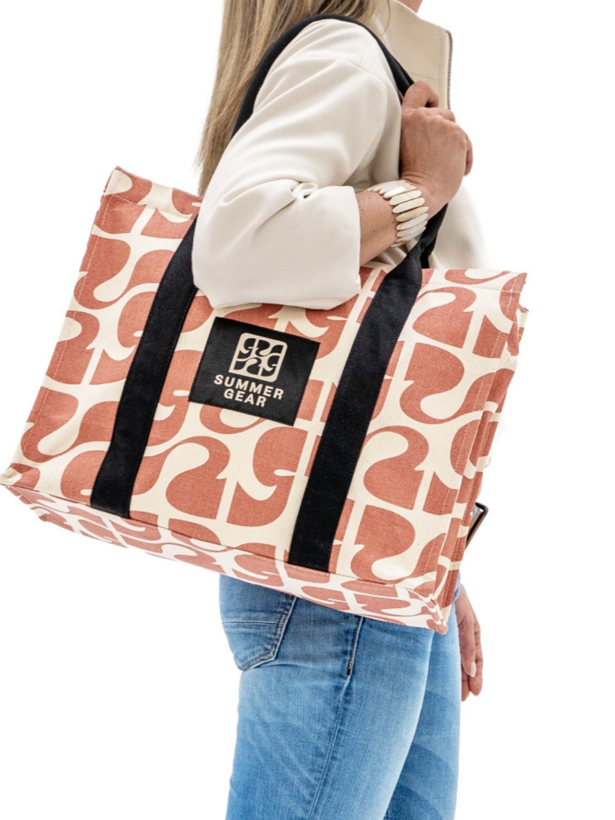 SummerGear Shopper 'Solis' in Roze: voorkant