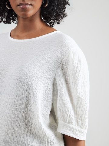 PIECES Curve Bluzka 'PCJAMAL' w kolorze biały