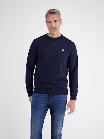 LERROS Sweatshirt 'Urbaner' in Blau: Vorderseite
