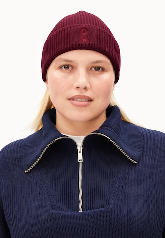 ARMEDANGELS - Gorra 'ICONIC Å NILDAAO' en rojo