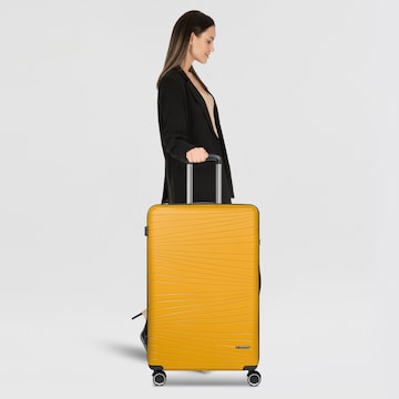Trolley 'Dallas 3.0' di Franky in giallo