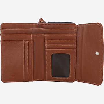 TOM TAILOR Wallet 'Juna' in Blue