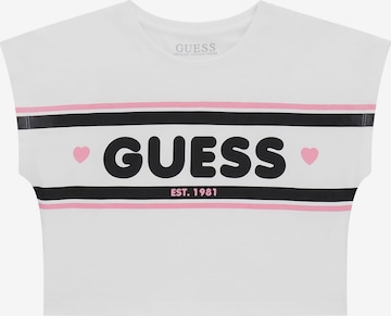 GUESS Shirt in White: front