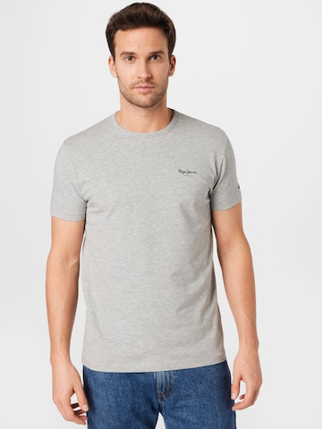 Pepe Jeans - Camiseta en gris: frente