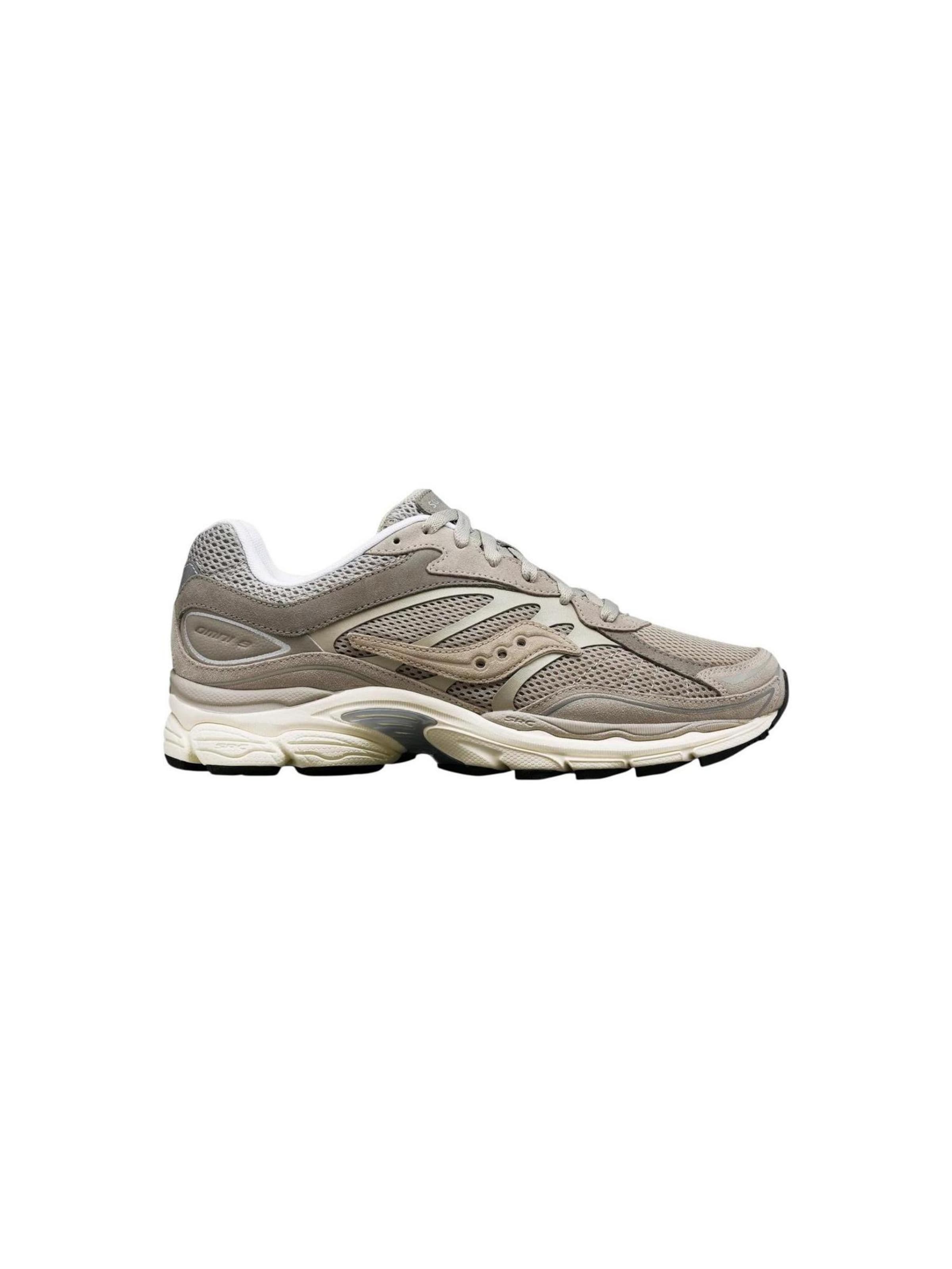 Sneaker bassa 'ProGrid Omni 9 Premium S70740-10' di saucony in grigio: frontale