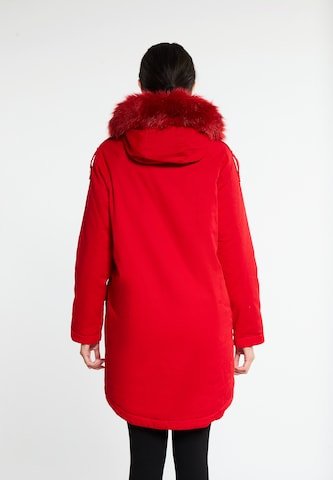 Manteau d’hiver 'Minya' faina en rouge