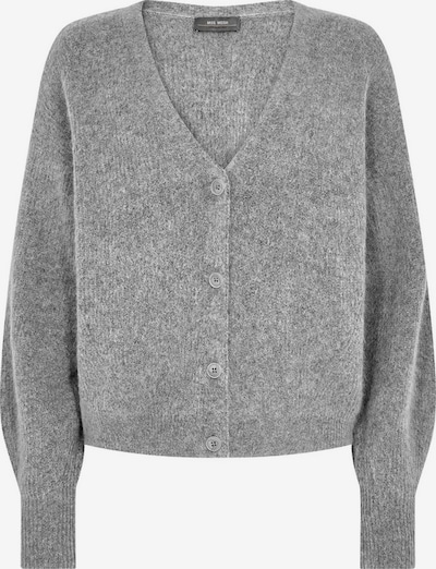 MOS MOSH Cardigan 'MMThora' en gris chiné, Vue avec produit