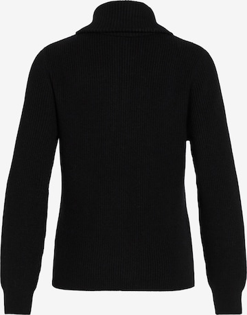 VILA Sweter 'RIL' w kolorze czarny