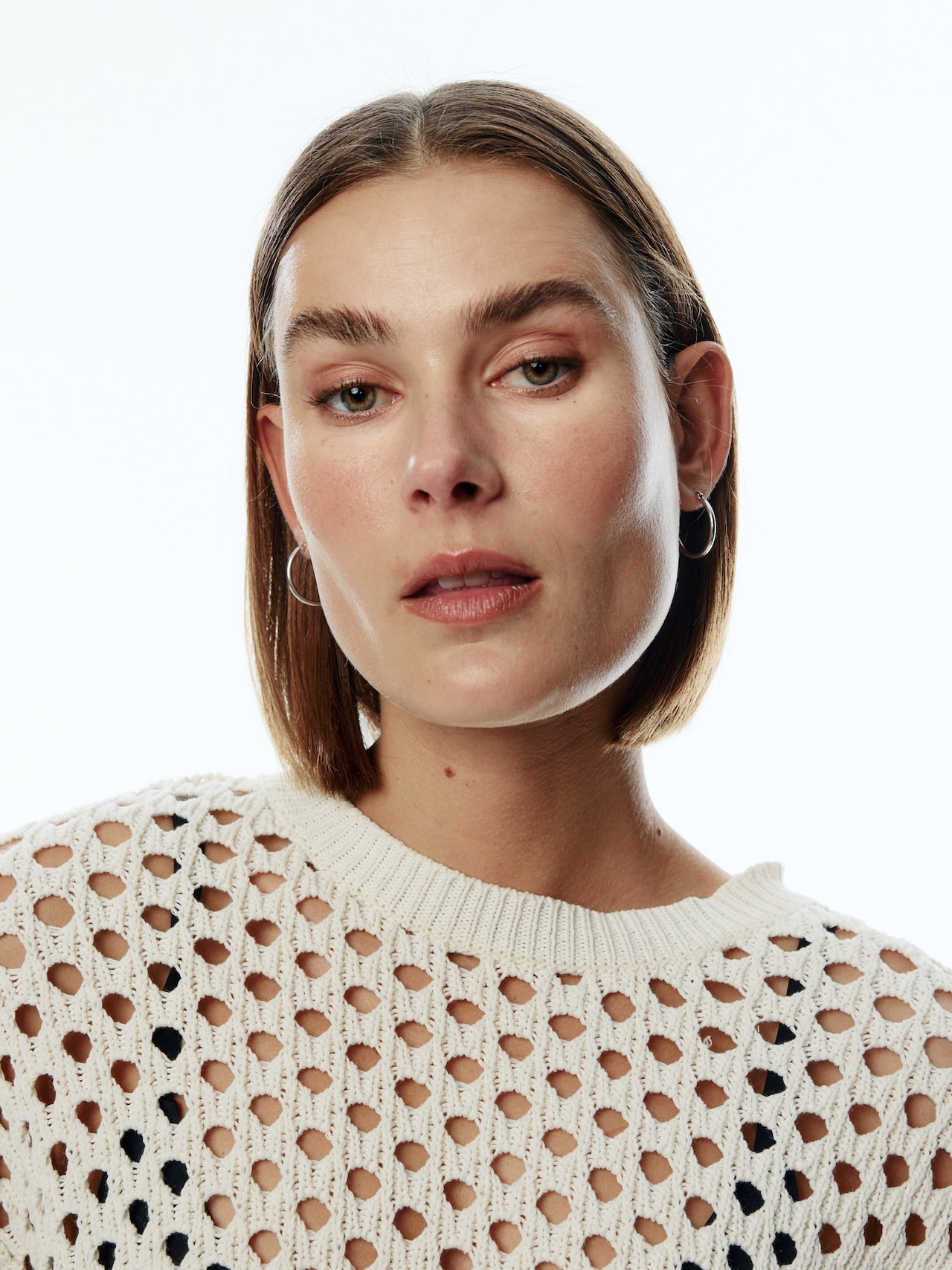 EDITED Produits Pull-over 'Yella' écru