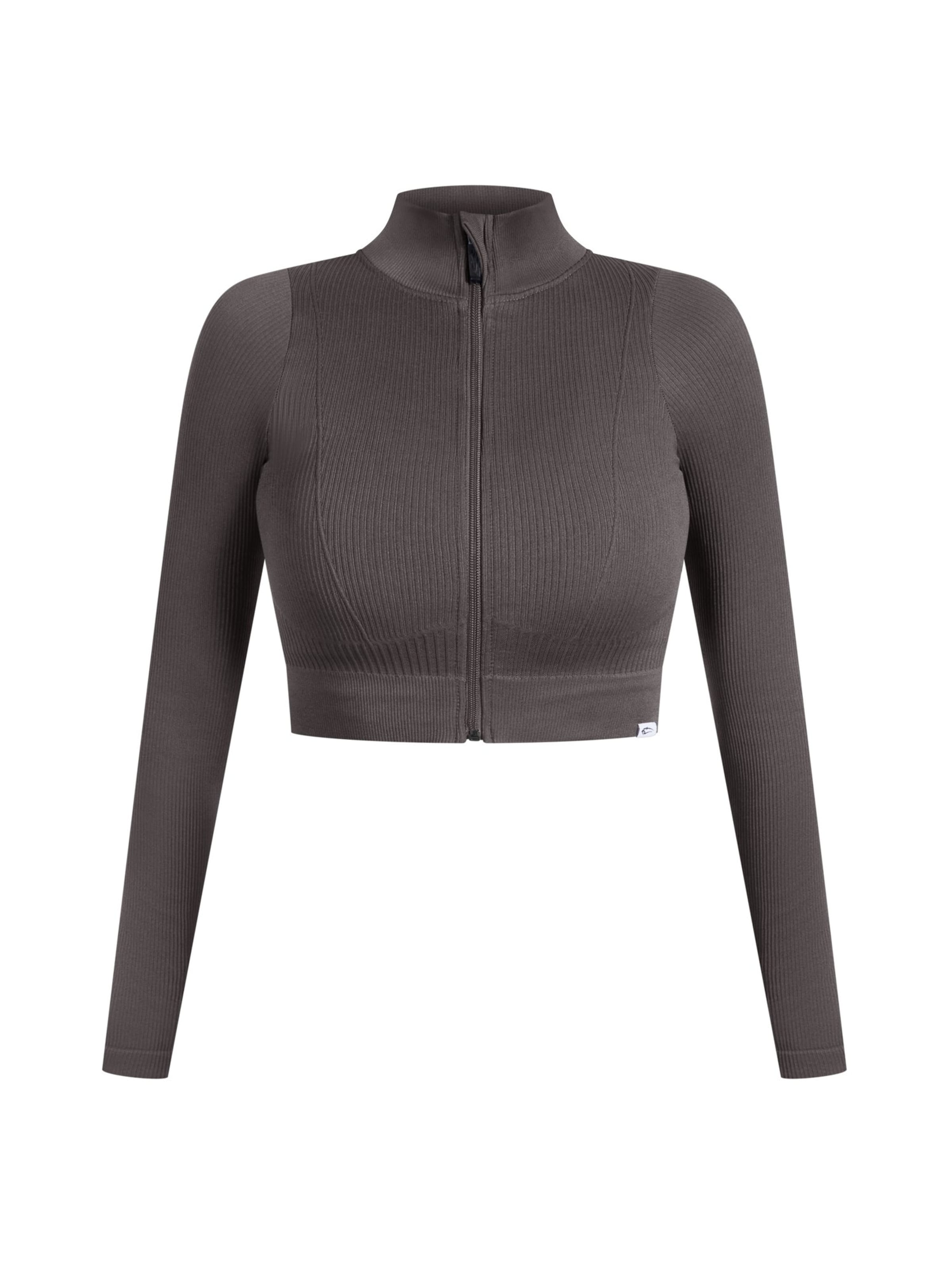 Vestes d’entraînement ' Slim Zeya ' Smilodox en gris : devant