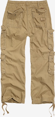 Effilé Pantalon cargo Brandit en beige