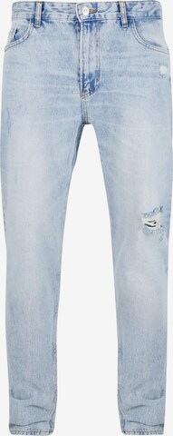 2Y Premium Tapered Jeans in Blue: front